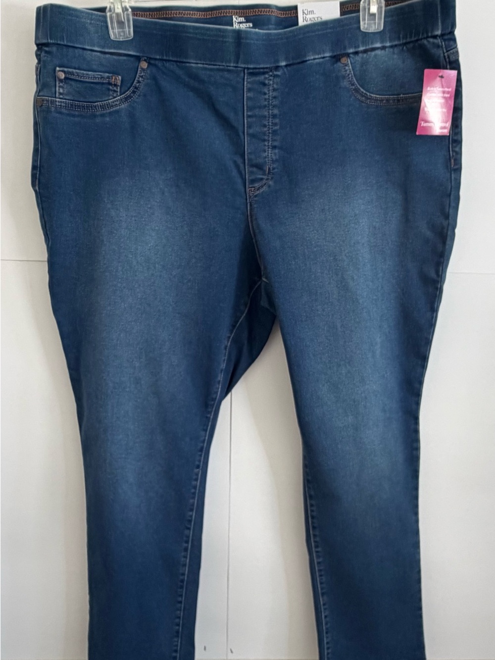 Kim Rogers Indigo Skinny Jeans - Dark Blue Wash